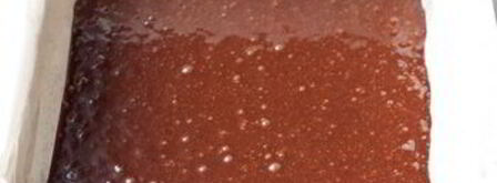 мраморные брауни с сырно-черничной прослойкой. Шаг 7