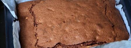 пирожное брауни с фундуком. Шаг 9