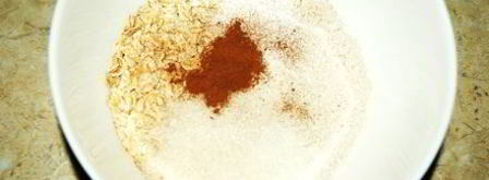 пирожное из овсянки с яблоком и йогуртом. Шаг 4