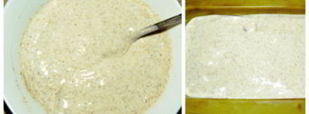 пирожное из овсянки с яблоком и йогуртом. Шаг 7