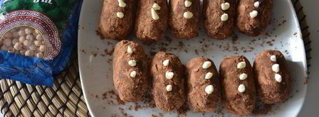 пирожное картошка из нута. Шаг 21