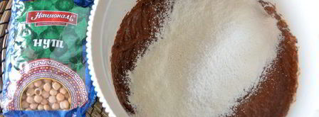 пирожное картошка из нута. Шаг 7