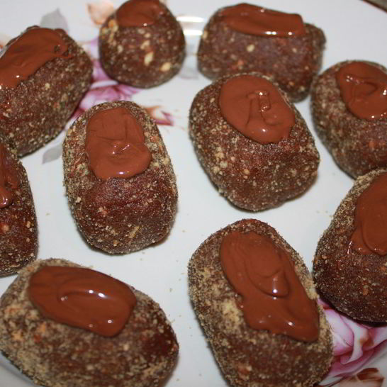 Рецепт пирожного картошка с шоколадом