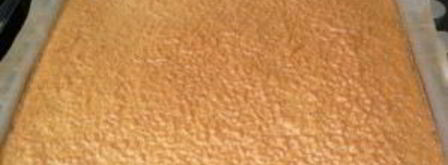 пирожное ванильная свеча. Шаг 4