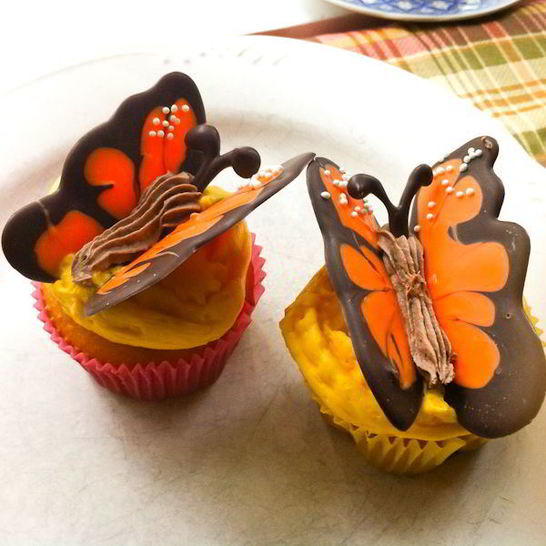 Рецепт пирожных бабочек