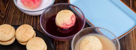 пирожные персики. Шаг 13