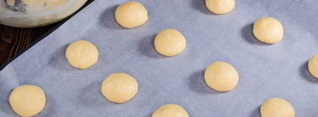 пирожные персики. Шаг 6