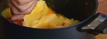 пирожные шу с миндальными хлопьями. Шаг 5