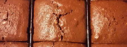 шоколадно-арахисовые брауни. Шаг 7