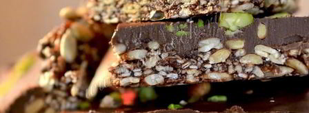 шоколадный брауни с кунжутом и семечками. Шаг 11