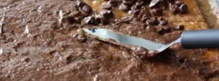 шоколадные пирожные с миндалем. Шаг 5