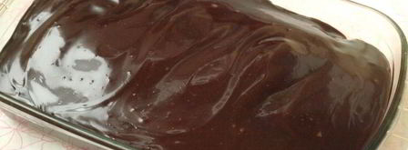 шоколадные пирожные с заливкой. Шаг 7