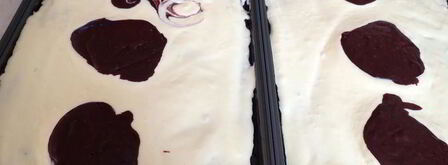 шоколадные валентинки брауни. Шаг 9