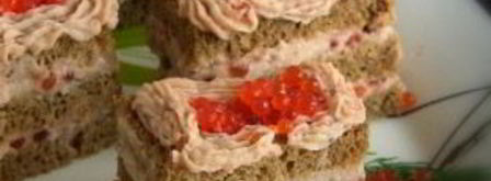 закусочные пирожные из сельди. Шаг 8