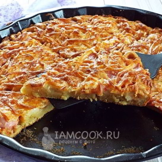 Рецепт быстрой пиццы на кефире