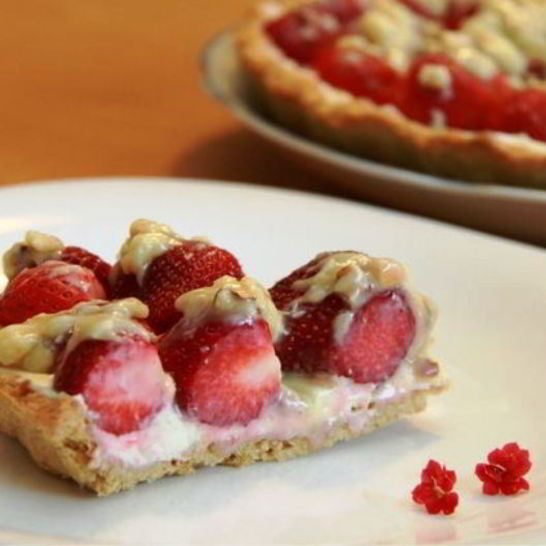 Рецепт клубничной пиццы