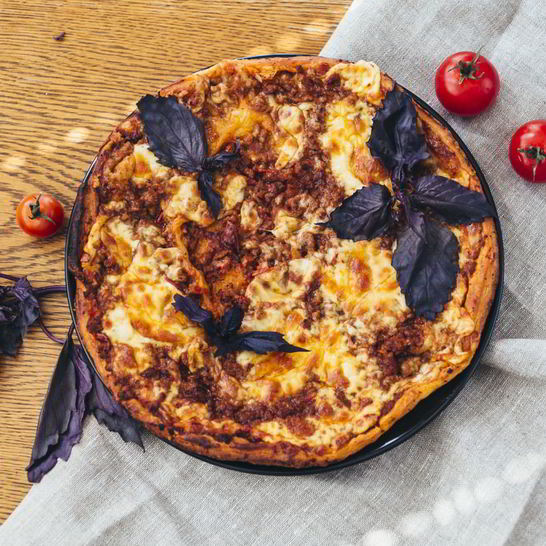 Рецепт пиццы болоньезе