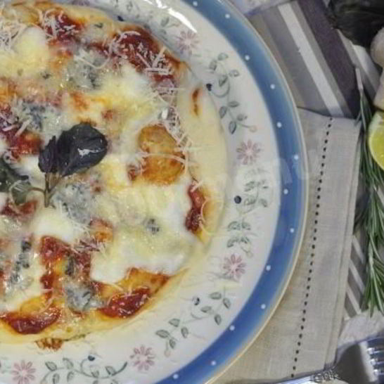 Рецепт пиццы четыре сыра в мультиварке