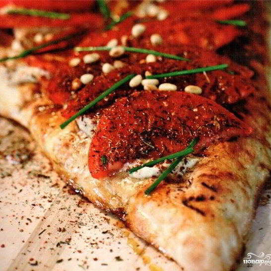 Рецепт пиццы из лаваша