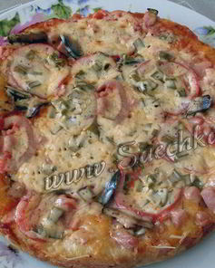 Пицца на кефире