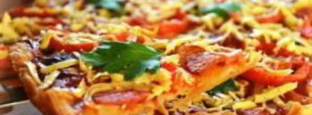 пицца на слоеном бездрожжевом тесте. Шаг 9