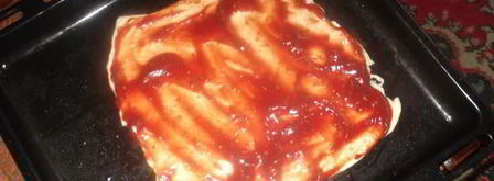 пицца на слоеном тесте. Шаг 5