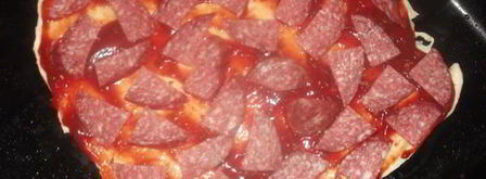 пицца на слоеном тесте. Шаг 6