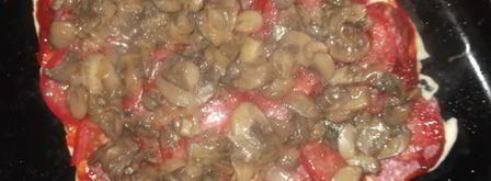 пицца на слоеном тесте. Шаг 8