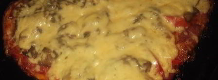 пицца на слоеном тесте. Шаг 10