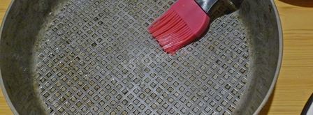 пицца на жидком тесте со свининой, помидорами и перцем. Шаг 7