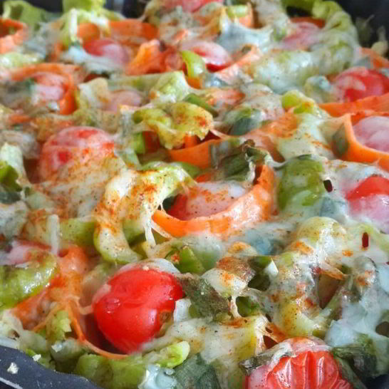 Рецепт пиццы овощной