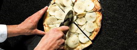 пицца с голубым сыром и грушей. Шаг 9