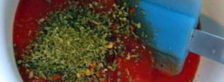 пицца с моцареллой и томатным соусом. Шаг 6