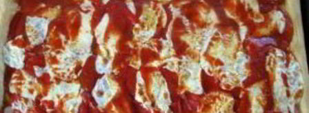 пицца с моцареллой и томатным соусом. Шаг 7