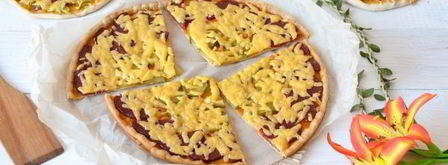 пицца с солеными огурцами. Шаг 15