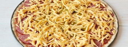 пицца с солеными огурцами. Шаг 10