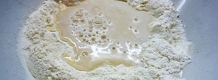 пицца с ветчиной, инжиром и козьим сыром. Шаг 5