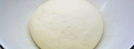 пицца с ветчиной, инжиром и козьим сыром. Шаг 8