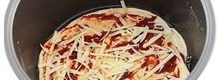 пицца с ветчиной в мультиварке. Шаг 7