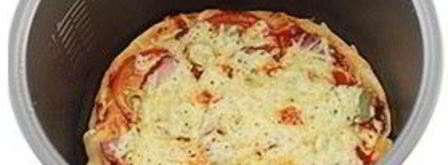 пицца с ветчиной в мультиварке. Шаг 10