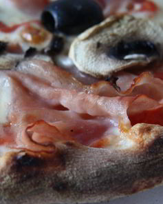 Пицца с ветчиной