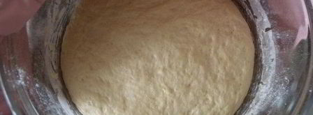 сытная пицца с яично-сметанной заливкой. Шаг 3