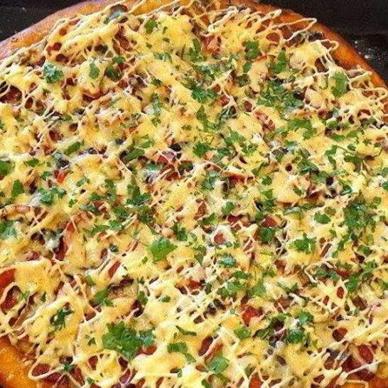 Рецепт творожной пиццы