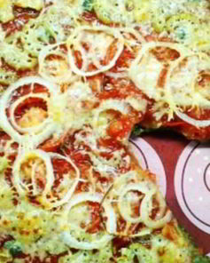 Зеленая ПП пицца