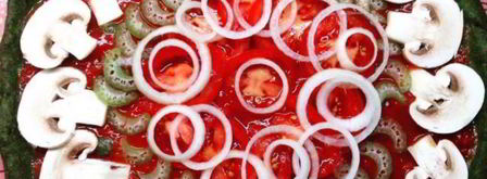 зеленая пп пицца. Шаг 5