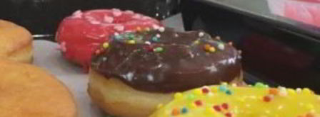 американские пончики, покрытые шоколадом. Шаг 12