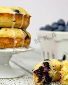 Домашние пончики без дрожжей на молоке