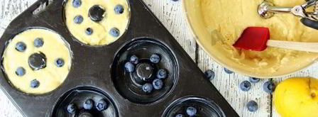 домашние пончики без дрожжей на молоке. Шаг 4