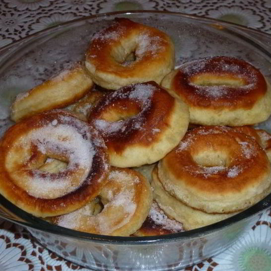 Рецепт домашних пончиков