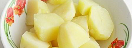 картофельные пончики с ветчиной. Шаг 4